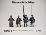Preussische Landwehr Set 2, 1:72
