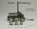 Deutsche Feldbäcker, Set 2, 1. Weltkrieg, 1:72