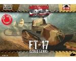 FT-17 light tank with octagonal turret and machine gun, 1:72