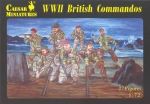 WW2 British Commandos, 1:72