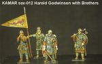 Harald Godwinson mit Brüdern und Bannerträger, 1:72
