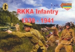 RKKA Infanterie (2.Weltkrieg Rote Armee, frühe Uniform), 1:72