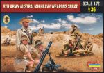 Britische 8. Armee, Australische Infanterie, schwere Waffen, 1:72