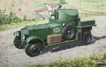 WWII British Armoured Car (Pattern 1920 Mk.I), 1:72
