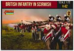 British Infantry, skirmishing, 1:72