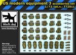 US Ausrüstung, modern, Set 3, 1:72
