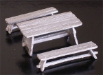 Table & Benches, 1:72