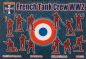 French Tank Crew, WW2, 1:72