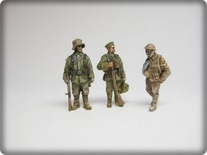 German infantry + british captive 1915, 1:72