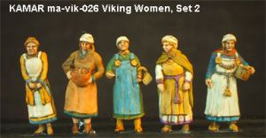 Viking Women, Set 2, 1:72