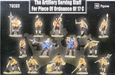 Artillerie Bedienung 17.Jahrhundert, 1:72