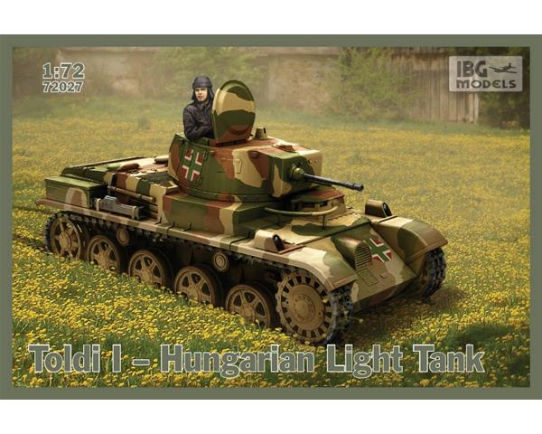 42M Toldi 2 ungarischer leichter Panzer Bausatz Modell WW2 1:87 1:72