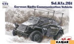 Sd. Kfz. 261 German Radio Communication Car, 1:72