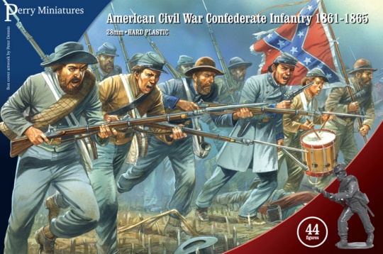 Amerikanischer Bürgerkrieg, Konföderierte Infanterie