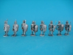 Egyptians, advancing, with spear and axe, 1:72