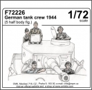 German Tank crew 1944, 1:72