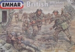 Britische Infanterie und Tank-Crew WK1, 1:72