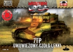 7TP double turret Polish light tank, 1:72