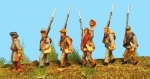 Texas Brigade - marschierende Soldaten, 1:72