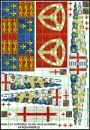 English Flags 100 years War