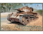 Stridsvagn M/40, Schwedischer leichter Panzer, 1:72