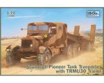 Scammel Pioneer Tank Transporter with TRMU30 Trailer, 1:72
