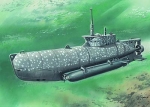U-Boot Type XXVIIB Seehund, early, 1:72