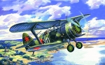 Polikarpov I-15 bis, Sowjetisches Kampfflugzeug, 2. Weltkrieg, 1:72