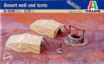 Desert well and tents, 1:72