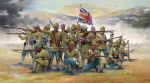 Britische Infanterie und Sepoys, 1:72