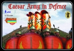 Caesars Armee, in Verteidungshaltung, 1:72