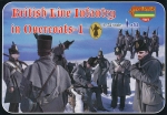 British Intantry in Overcoats Set 1, 1:72