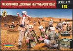 French Foreign Legion, heavy Weapons, WW2, 1:72