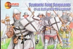 Teutonic Foot Sergeants XV century, 1:72