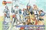 Teutonic mounted Sergeants XV century, 1:72