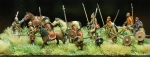 Mittelalterliche Armee auf dem Marsch, 9.-11. Jahrhundert, 1:72