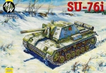 Self propelled gun SU-76i, 1:72