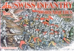 Swiss infantry, sword and arquebus, 16th century, 1:72