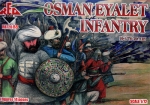 Osmanische Eyalet Infanterie, 16. - 17. Jahrhundert, 1:72