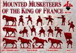 Musketeers of the King of France, mounted, 1:72