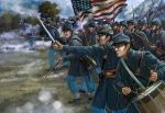 Unions Infanterie, angreifend, Amerikanischer Bürgerkrieg, 1:72