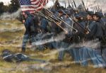 Unions Infanterie angreifend, Set 2, 1:72