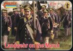 Prussian Landwehr, marching, 1:72