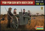 Pom Pom Gun mit Bedienung (Buren), Burenkrieg, 1:72