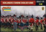 Highlander infantry, standing, arms shouldered 1:72
