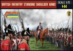 British infantry, Shoulder arms, 1:72