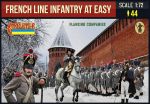 French line infantry, Winter dress, at ease, Flanking Companies, 1:72