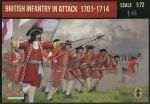 British Infantry, 1701-1714, attacking, 1:72