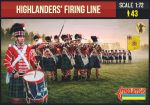 Highlander infantry, firing line, 1:72