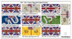 England, 7jähriger Krieg 1756-63 12, Fahnen 1:72